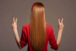 Pose d'extensions pour des cheveux fins